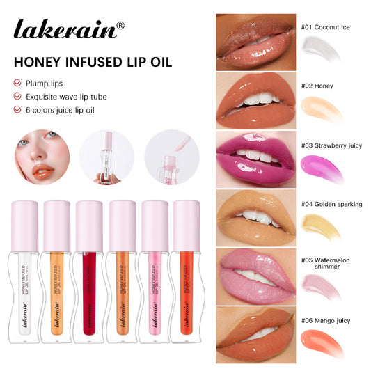 Lakerain® Honey Infused Moisturizing Lip Oil